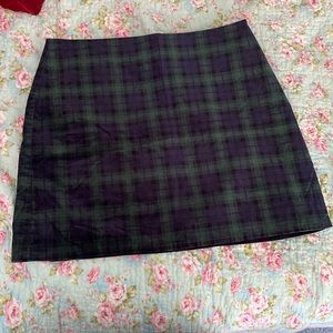 Anne Taylor loft Plaid skirt